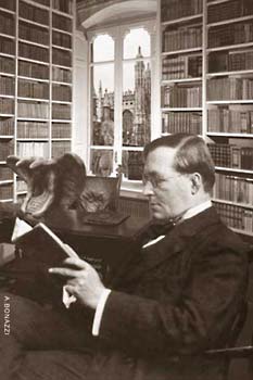 Montague Rhodes James in his study